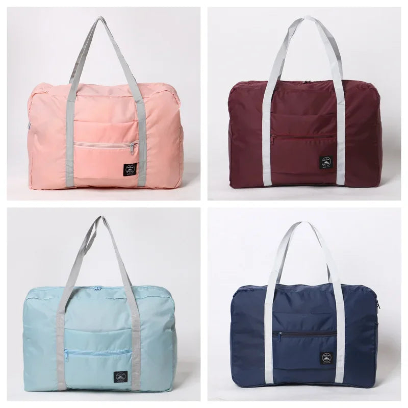 Faltbare Reisetasche für Fluggesellschaften Handgepäcktasche für Damen und Mädchen Leichte Sporttasche mit großem Fassungsvermögen für Wochenendausflüge und Übernachtungen