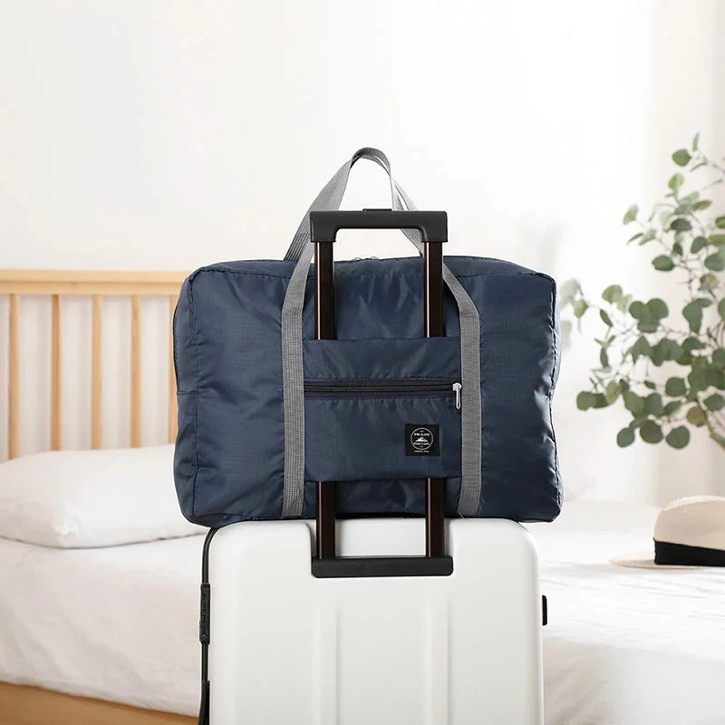 Faltbare Reisetasche für Fluggesellschaften Handgepäcktasche für Damen und Mädchen Leichte Sporttasche mit großem Fassungsvermögen für Wochenendausflüge und Übernachtungen