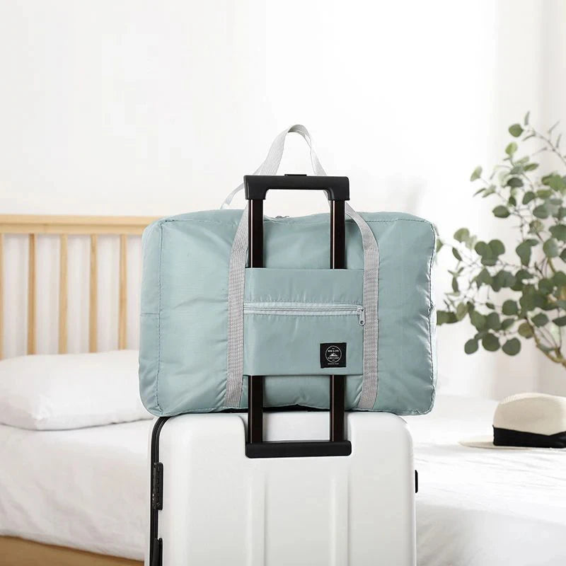 Faltbare Reisetasche für Fluggesellschaften Handgepäcktasche für Damen und Mädchen Leichte Sporttasche mit großem Fassungsvermögen für Wochenendausflüge und Übernachtungen