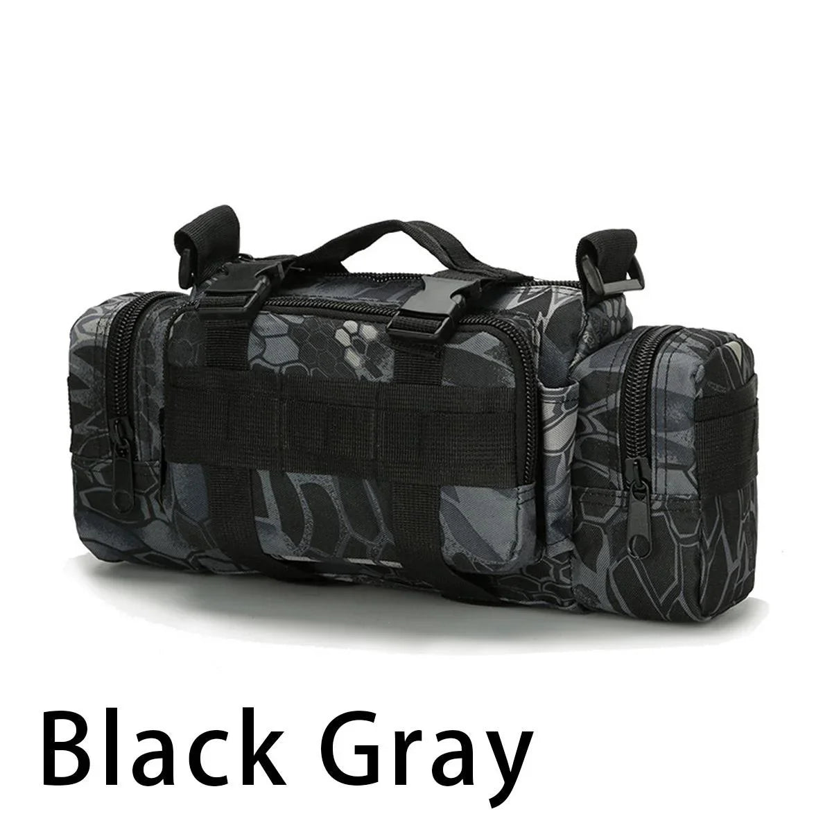 Multifunktionale Outdoor Sport Bauchtasche Aufbewahrung Hüfttasche für Angel-, Lauf- und Fotoausrüstung