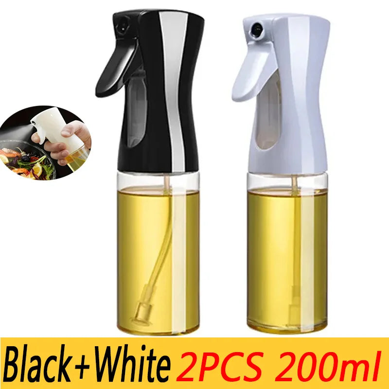 200/300/500ml Öl Sprühflasche BBQ Kochen Olivenöl Zerstäuber Kunststoff Backöl Spray Leere Flasche Essigflasche Oder Öl Pinsel