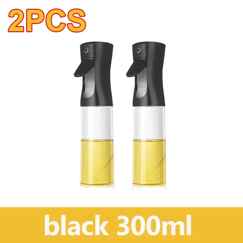 200/300/500ml Öl Sprühflasche BBQ Kochen Olivenöl Zerstäuber Kunststoff Backöl Spray Leere Flasche Essigflasche Oder Öl Pinsel
